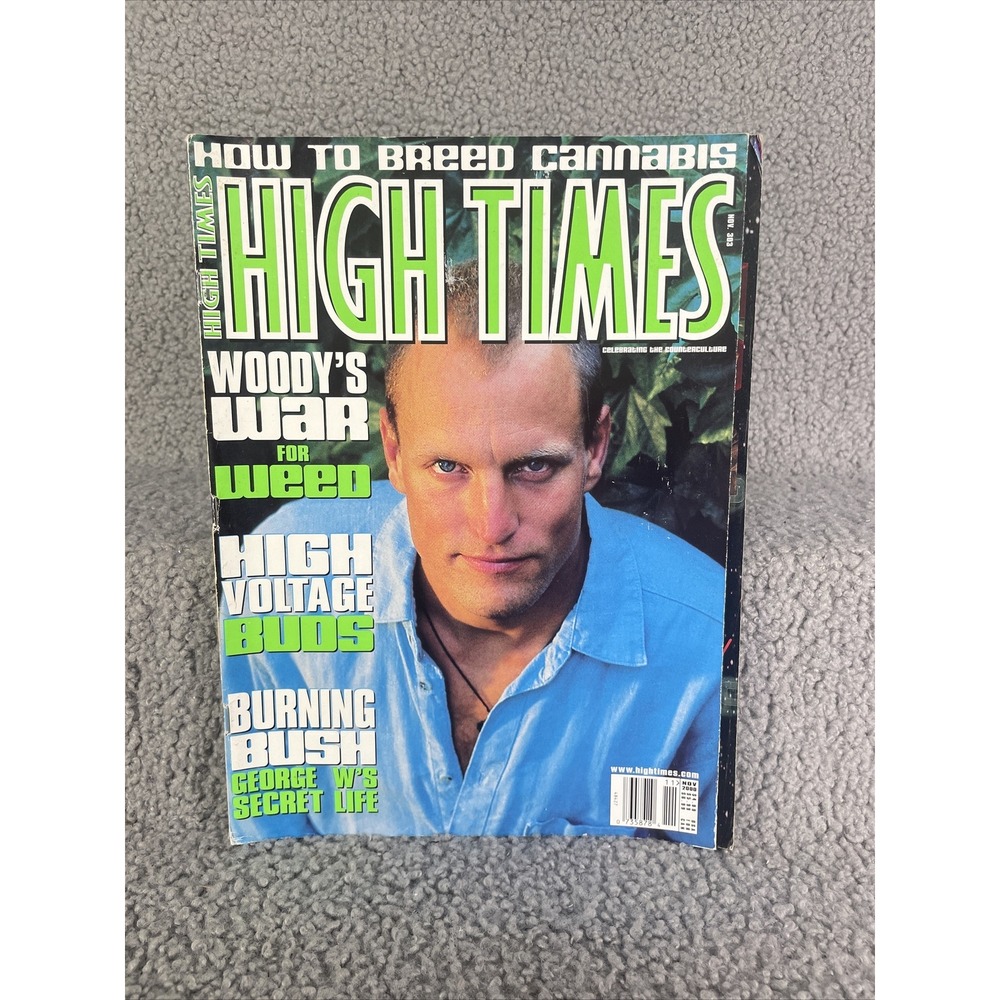 HIGH TIMES Magazine #303 (Nov 2000) Cannabis WOODY HARRELSON On Cover